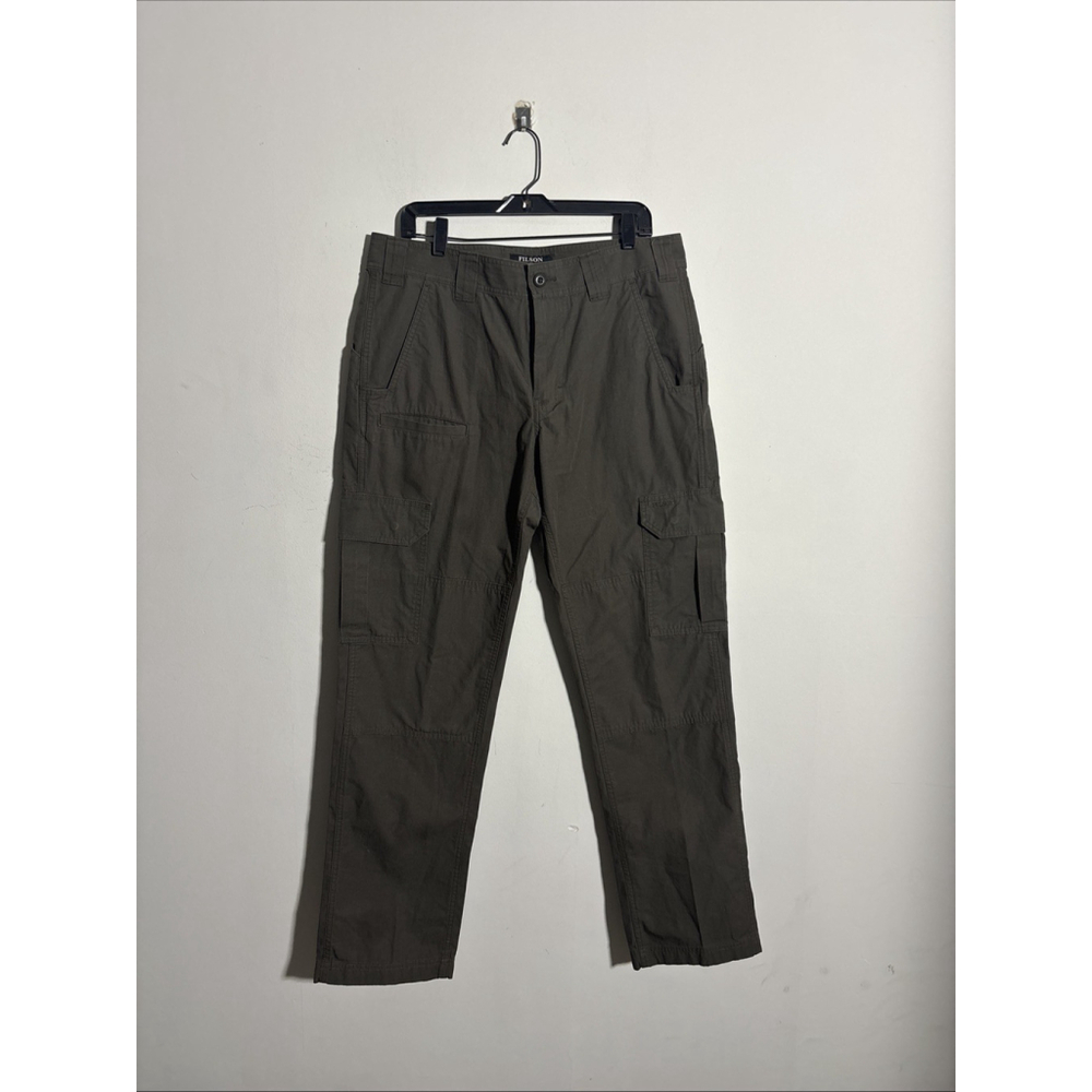 EUC Men’s Filson Field Cargo Pants Green Size 34 x 34 Outdoor Gorpcore Hiking